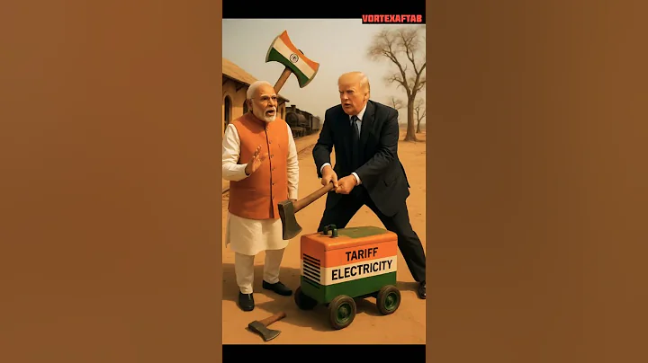 Trump & Modi 😂🌳 Electricity Tariff Parody | Funny Satire #funny #trump #politicalhumor