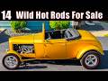 14 Cool Hot Rods for Sale 🔥 Rare Vintage & Classic Street Rods You’ll Want Fast