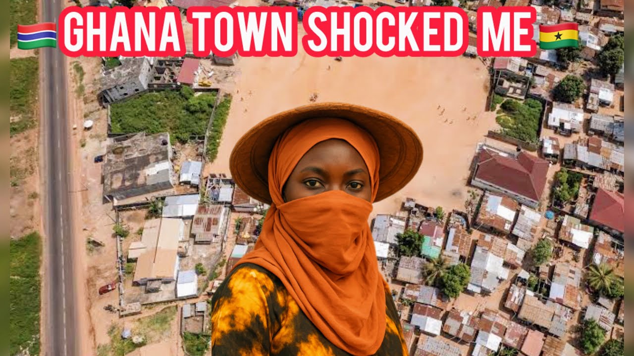 Я посетил город Гана 🇬🇭 в Гамбии 🇬🇲 — я не был готов к этому 😳 Почему?