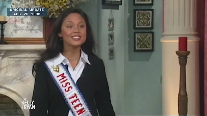 Vanessa Lachey Appeared on Live as Miss Teen USA i...