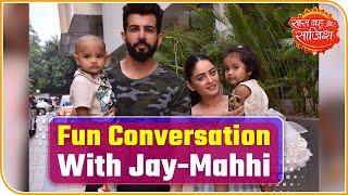 Fun Conversation With Jay Bhanushali & His Wife Mahhi Vij On SBS | Saas Bahu Aur Saazish