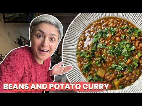 Make the most delicious BEANS AND POTATO CURRY at home!