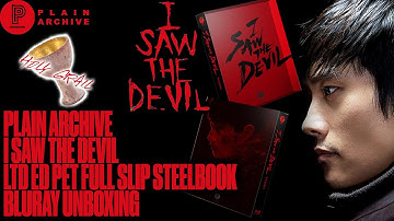 HOLY GRAIL PICKUP! Plain Archive - I Saw The Devil - Ltd Ed PET Full Slip Steelbook Bluray UNBOXING