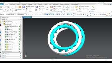 #Interlocked #mobius #rings in #nx