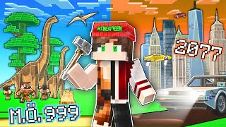 Zaman Maki̇nesi̇yle Taş Devri̇ne Gi̇tti̇k Minecraft Animasyon - Minegreen