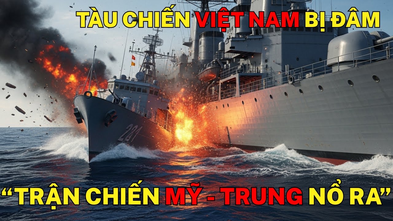 Tàu Chiến Việt Nam Bị Đâm – Mỹ Nổi Giận Phát Động Chiến Dịch Trừng Phạt Trung Quốc!