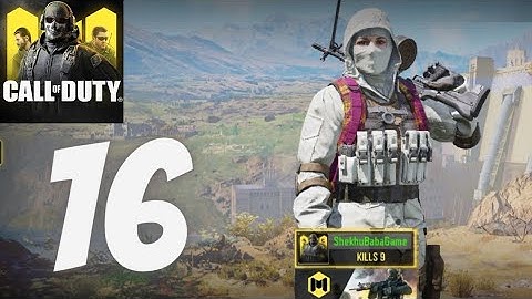 Call of Duty : Mobile Gameplay Walkthrough Part 16 - Battle Royale Gameplay in CODM (Android, iOS)