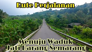 Perjalanan menuju Waduk Jatibarang dan  Goa Kreo Semarang