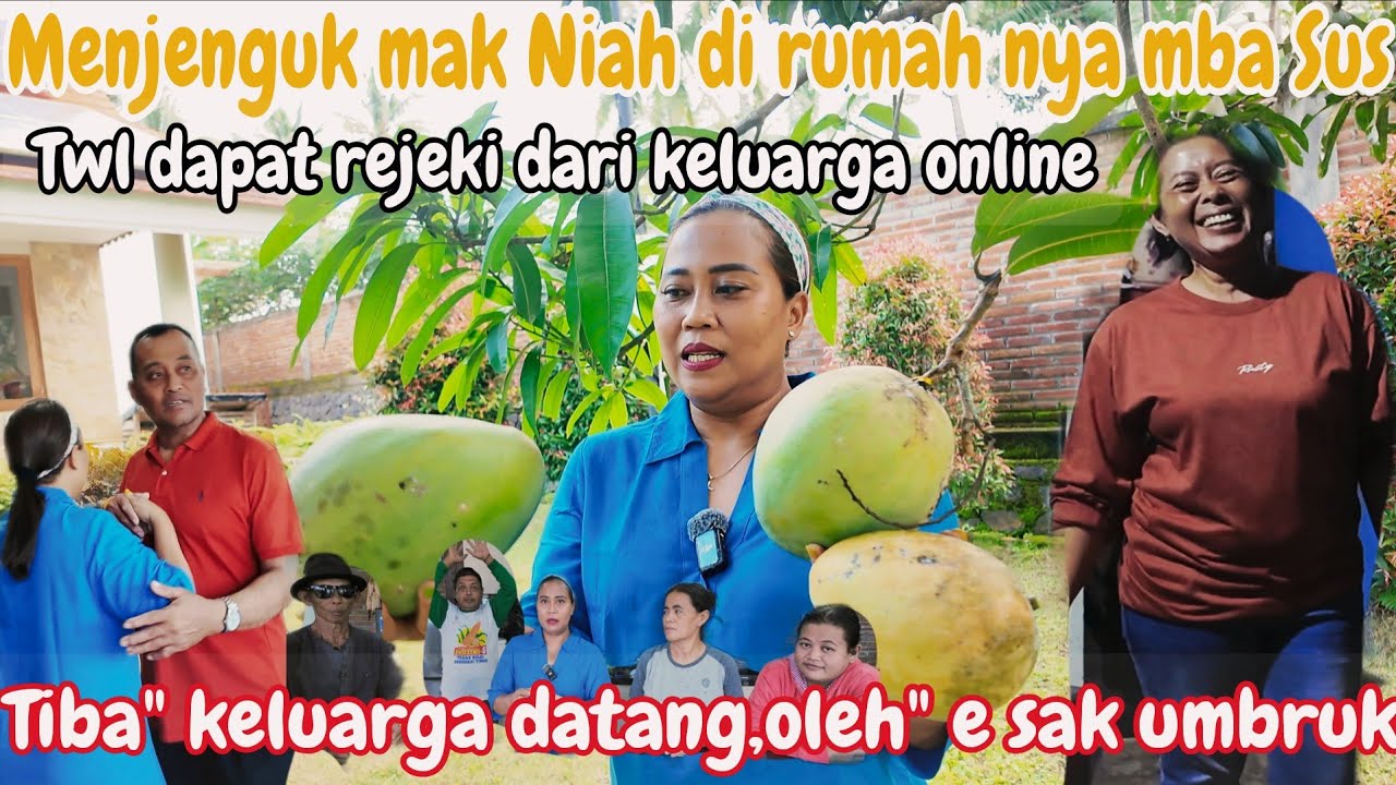 MENJENGUK MAK NIAH DI RUMAHNYA MBA SUS‼️MASAK SAYUR BOBOR,OSENG