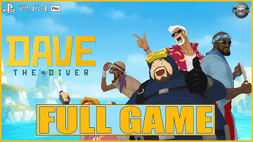 Dave the Diver FULL GAME Gameplay Walkthrough PS4 Pro (No Commentary)