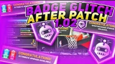 *NEW*  NBA 2k20 BADGE GLITCH AFTER PATCH 1.02! HOF BADGES FAST  & EASY PS4,XB1