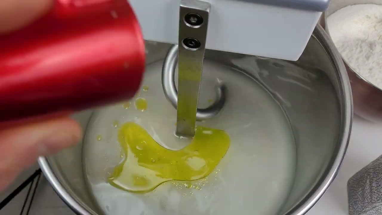 Impasto per teglia/pala romana: Petra Tipo1 0102HP/Farina di Riso Molino Rossetto (video integrale)