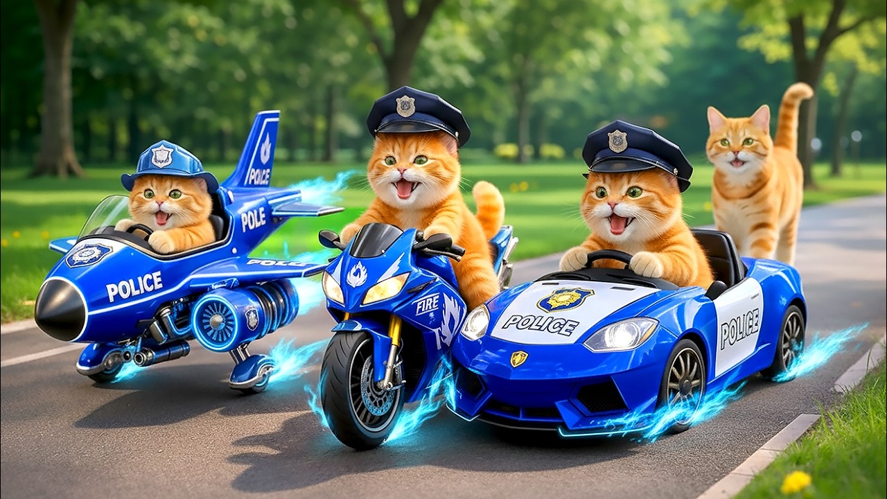 Mama Cat Trims Fur on the Farm and Makes Tiger Hat For Kittens At Home🐾🎩🐯