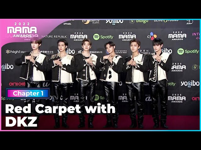 2022 MAMA] Red Carpet with DKZ | Mnet 221129 방송 - YouTube