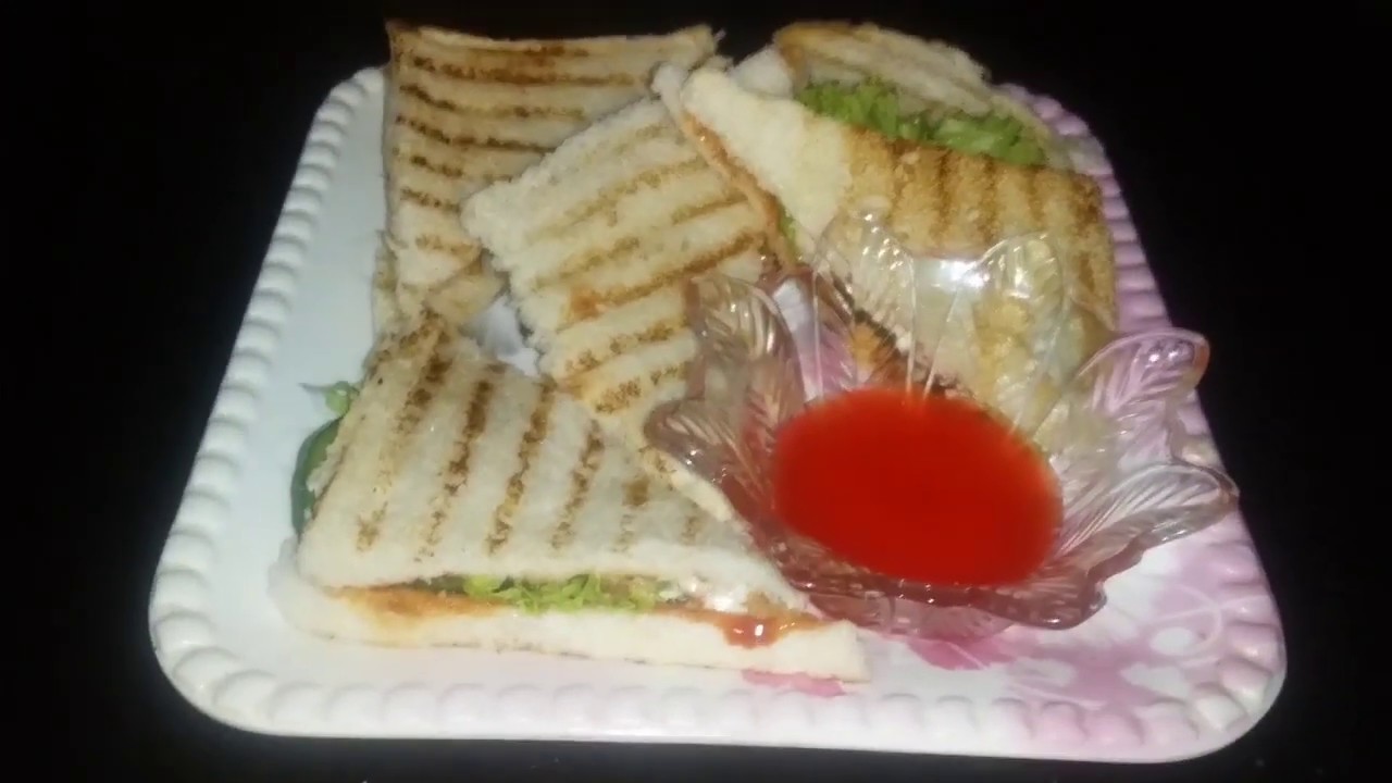 Club chicken sandwiches/grilled sandwich 2 min recipe in Urdu and hindi