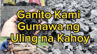 Paano Gumawa Ng Uling Na Kahoyhow To Make Wood Charcoal.