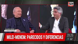 Eduardo Menem: "Peronismo y kirchnerismo son distintos" | Entrevista completa