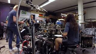 TVMaldita Presents: Aquiles Priester rehearsing Chainbreaker with Primal Fear 12.19.2014, Germany.