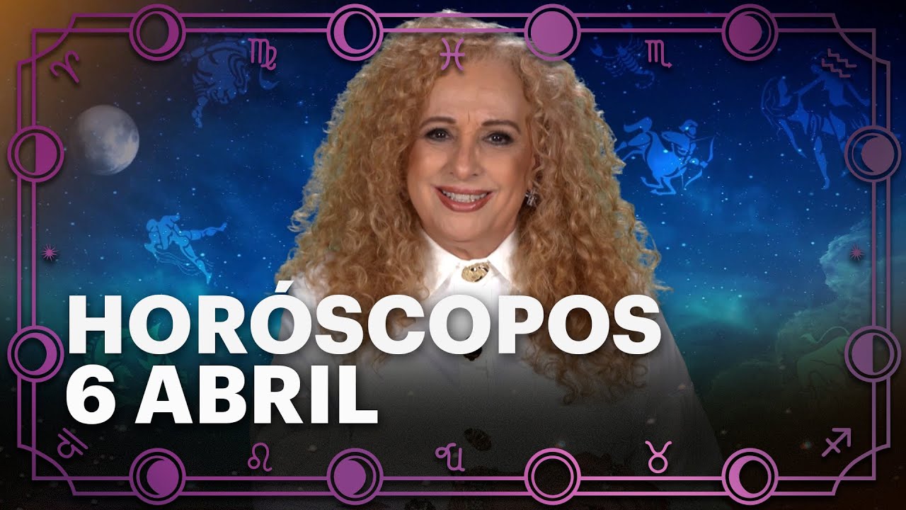 HORÓSCOPOS 6 de Abril 2026 | Mizada Mohamed | Programa Hoy - YouTube