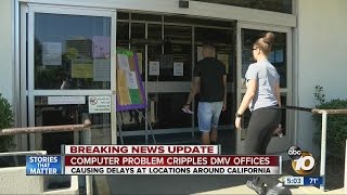 Computer problem cripples DMV offices