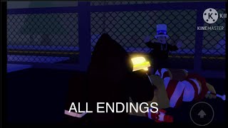 Roblox all endings (2021 episode special) (Ronald all 7 endings)