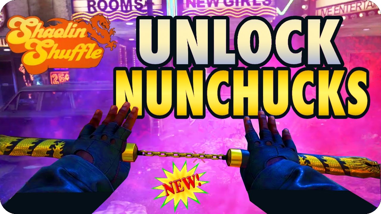 Shaolin Shuffle How To Unlock Nunchucks & Double PaP It! "Full