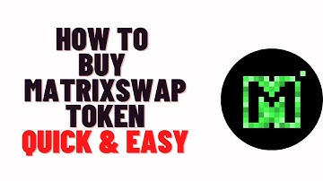 how to buy matrixswap token on trustwallet