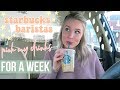 STARBUCKS BARISTAS PICK MY DRINKS FOR A WEEK | TRYING THEIR FAVORITE DRINKS