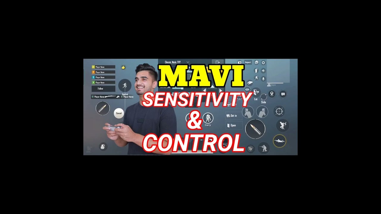 (2022) MAVI SENSITIVITY & CONTROL  | TXMAVI SENSITIVITY & CONTROL WITH CONTROL CODE IN BGMI