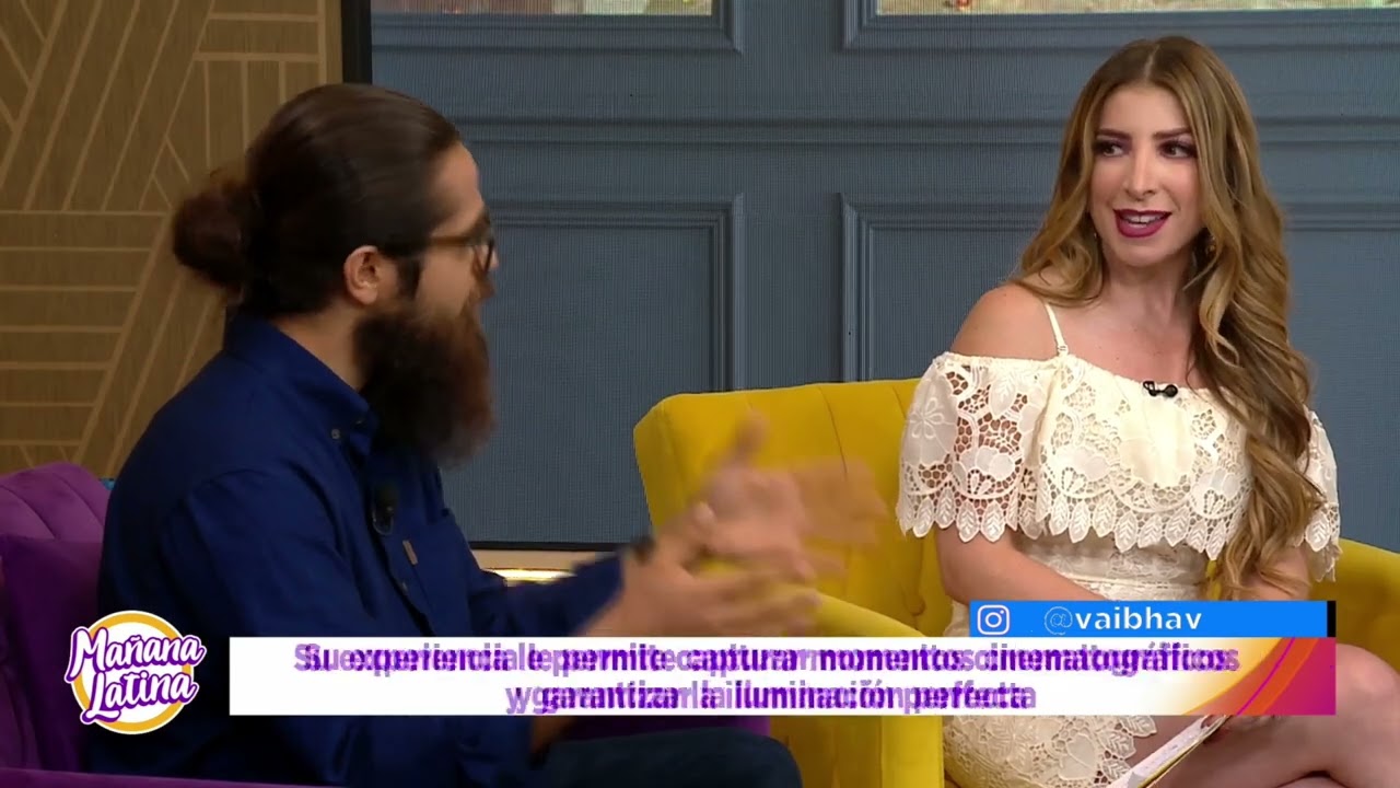 Cinematographer Gaffer Vaibhav Arora Featured on Mañana Latina | Prime Time TV in Los Angeles