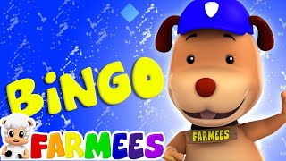 chơi lô tô con chó | vần điệu cho trẻ em | Nursery Songs | Bingo The Dog