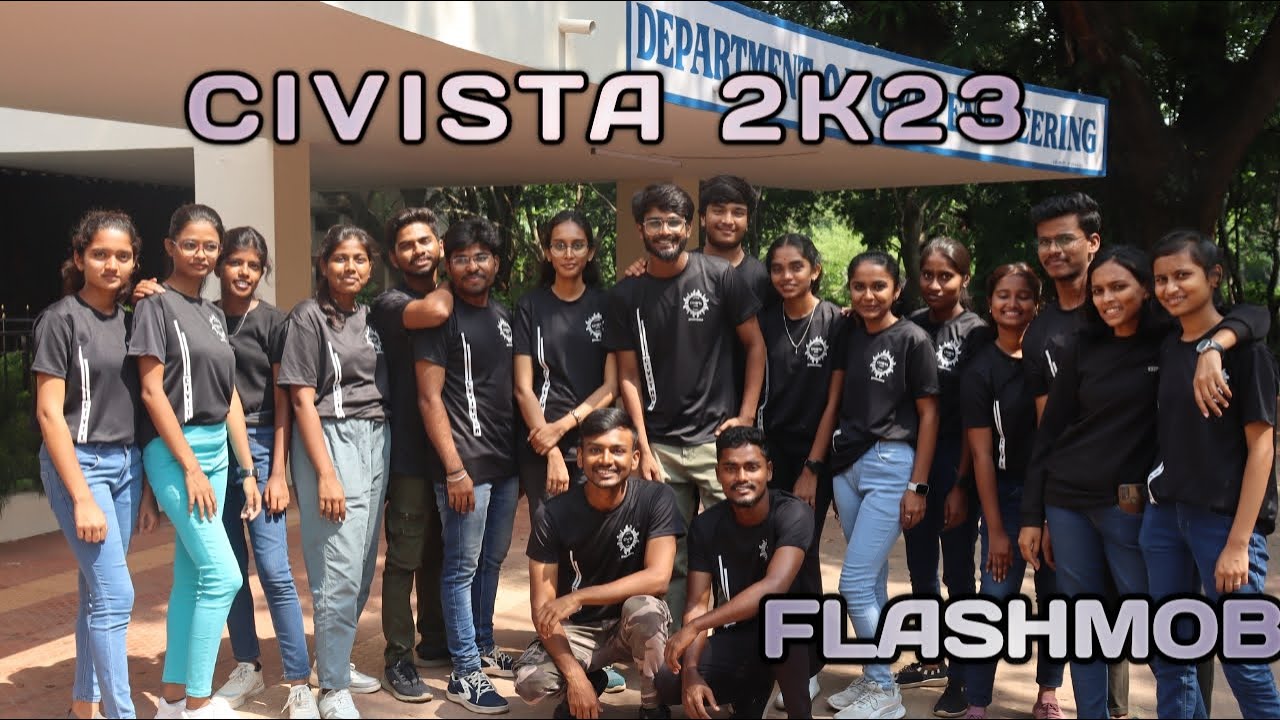 CIVISTA-2K23|FLASHMOB|UVCE CIVIL DEPARTMENT|