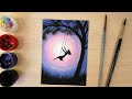 Как нарисовать девушку на качелях / How to draw a girl on a swing