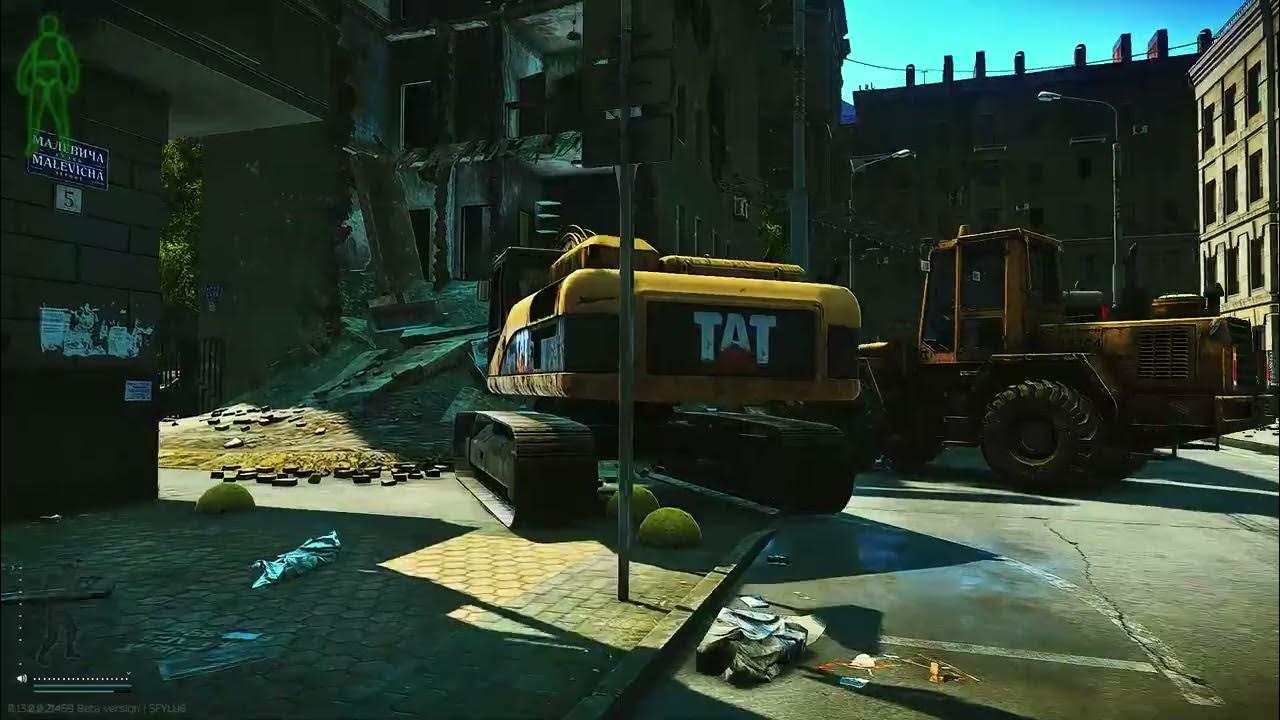 Escape From Tarkov Streets of Tarkov extraction point Damaged house