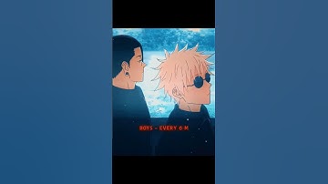 boys - every 6 months 💀#jujutsukaisen#animeedit #anime #gojosatoru #getosuguru#shorts#fypシ #fypage