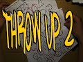 Делаем свой граффити шрифт - Урок 2 (Throw-up2)