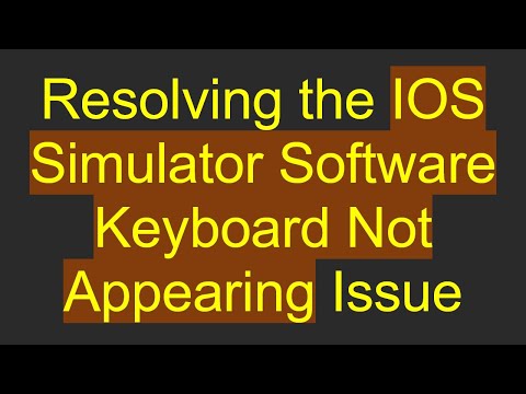 Resolving the IOS