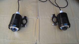 【開封動画】バイク用フォグランプRACBOX LED　MVI 3528