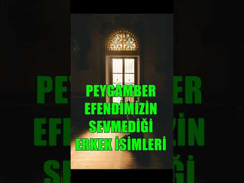 PEYGAMBER EFENDİMİZİN YASAKLADIĞI ERKEK İSİMLERİ - ZÜMRE TV !