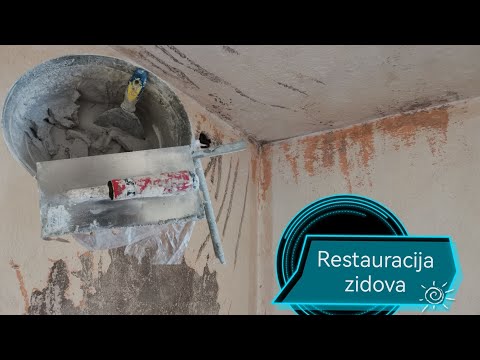 Video: Obnova zidova za renoviranje doma