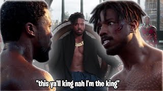 When KILLMONGER colonized his OWN country and sent BLACKPANTHER to the ANCESTRIAL PLANE