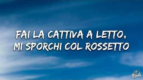 Tony Effe, Gaia - SESSO E SAMBA (Testo/Lyrics)