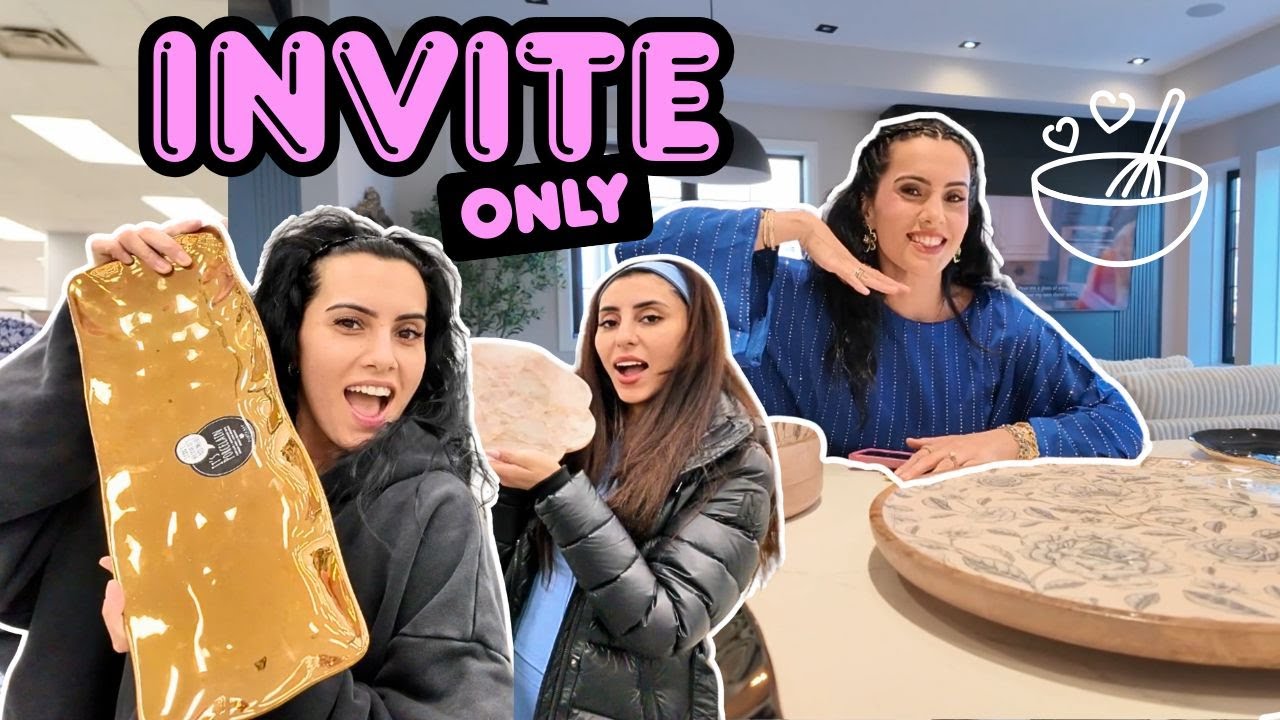 Girl's Night Iftaar At My House + LAST MIN Cute Home Decor Shopping