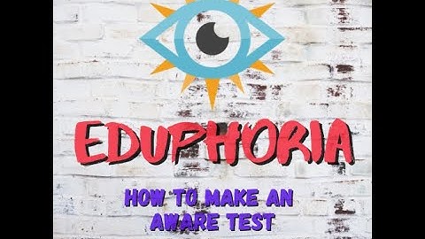 How to Start an Aware Test  in Eduphoria 02