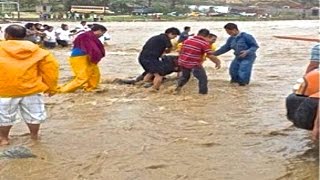 RAW: Hurricane Odile Damages AFTER landfall & Hits Baja California - Cabo San Lucas Mexico Storms!!!