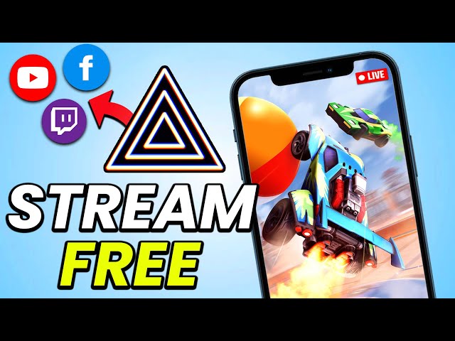 How To STREAM Phone Games (NO COMPUTER) - PRISM Live Studio App class=