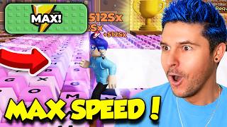 I GOT MAX REBIRTHS AND REACHED MAX SPEED IN +1 SPEED KEYBOARD ESCAPE!!