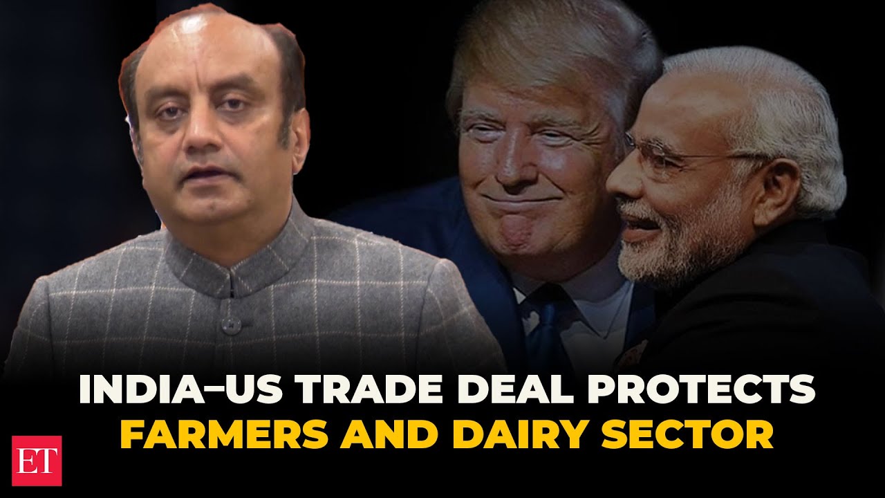 Судханшу Триведи утверждает, что торговое соглашение между Индией и США защищает фермеров и молоч...