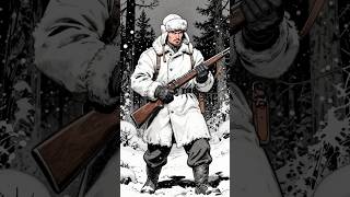 deadliest sniper ever 💀 #history #war #sniper #finland