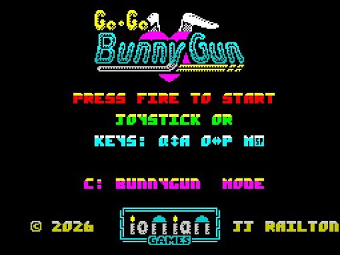SINCLAIR ZX SPECTRUM # GO-GO BUNNYGUN (J.J.RAILTON , 2026